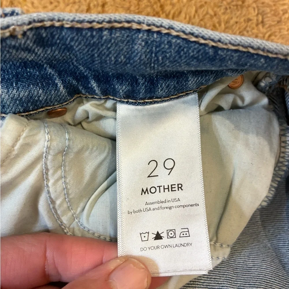 MOTHER Women’s The Mid Rise Dazzler Ankle Jeans In Tropic Like Its Hot Size 29